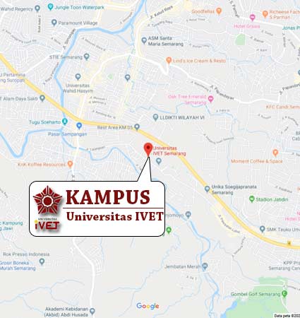 Campus Location & Map Ivet University Semarang Nomor